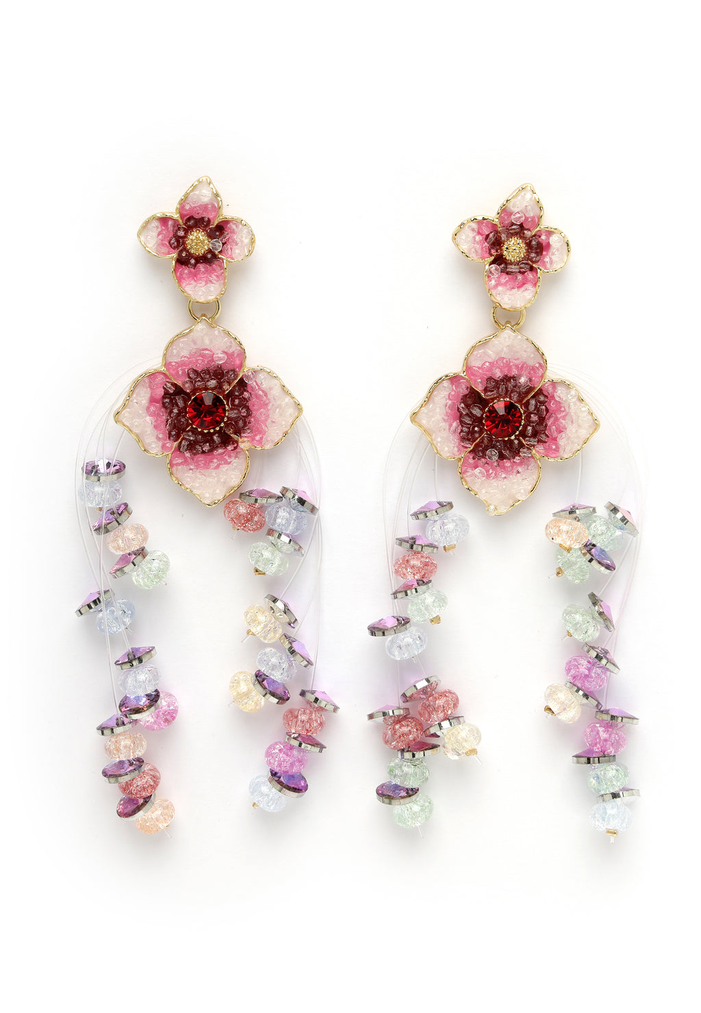 Double Boho Floral Hanging