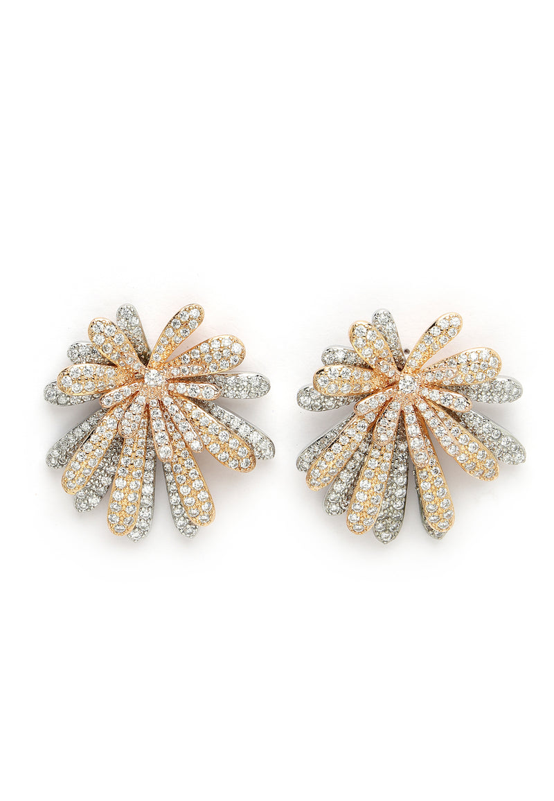 Daisy Zirconia Studs