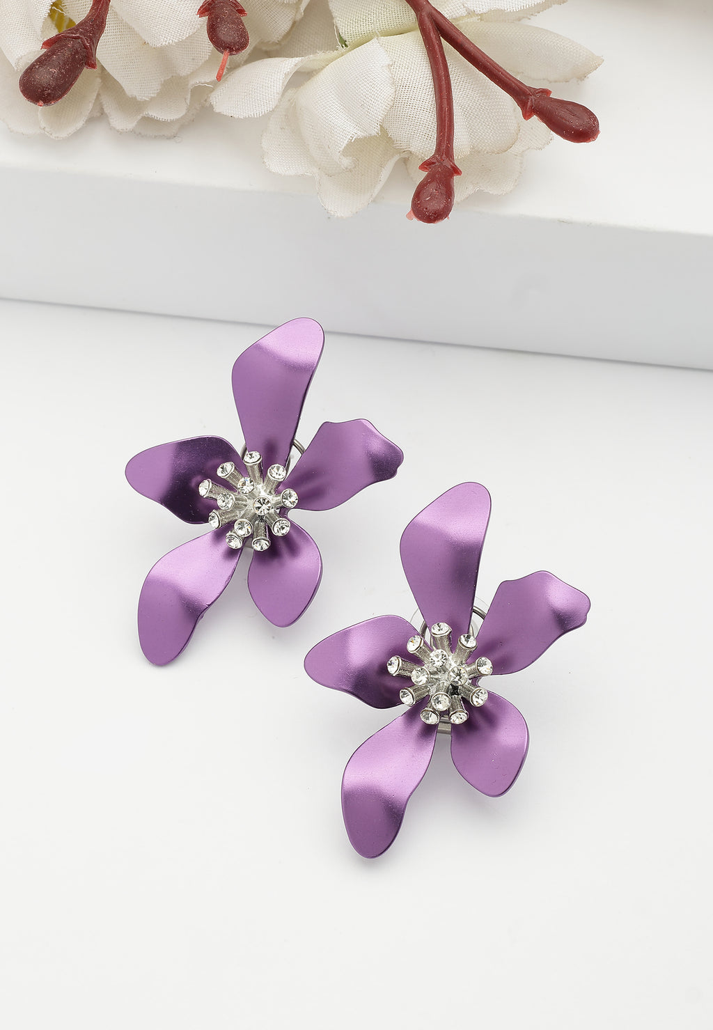 Pendientes de Stud Florales