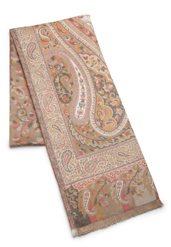 Kashmiri Jamawar tørklæde