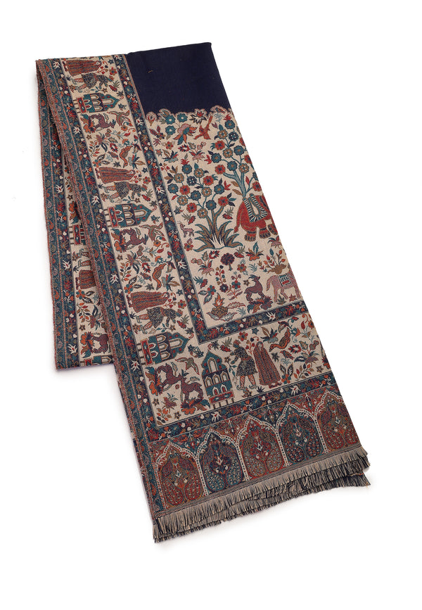 Kashmiri Jamawar Scarf